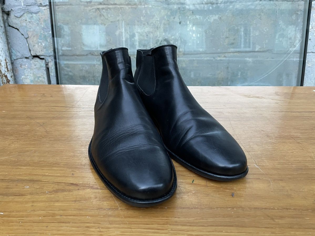 Tod's TOD's Avant Garde Black Leather Chelsea Boots Size US 9 / EU 42 - 3 Thumbnail