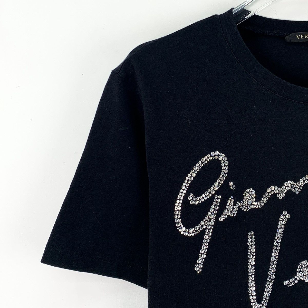 Versace Versace Cotton Crew Neck Short Sleeve T-Shirt K26WX Size M / US 6-8 / IT 42-44 - 3 Thumbnail