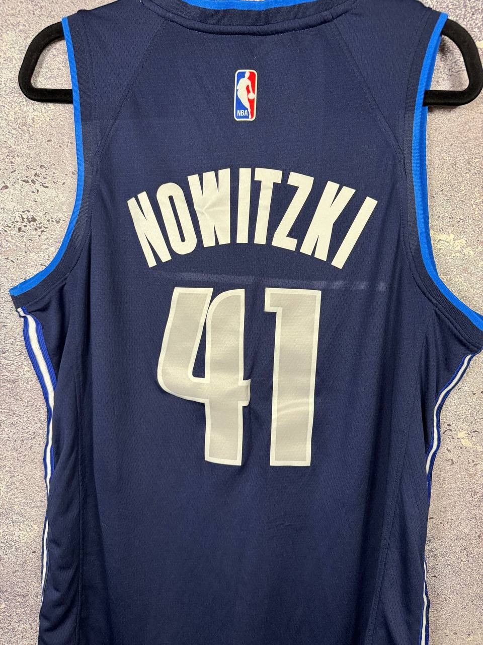 NBA NOWITZKI Dallas Mavericks City Edition NBA Jersey Size US L / EU 52-54 / 3 - 9 Thumbnail