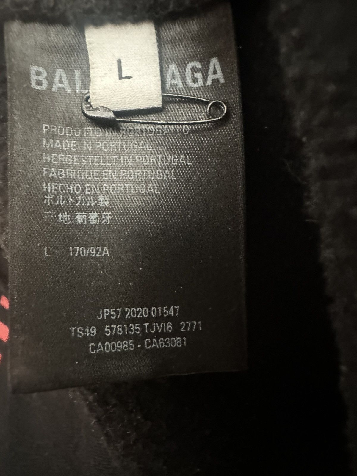 Balenciaga Balenciaga Languages Hoodie Size US L / EU 52-54 / 3 - 4 Thumbnail