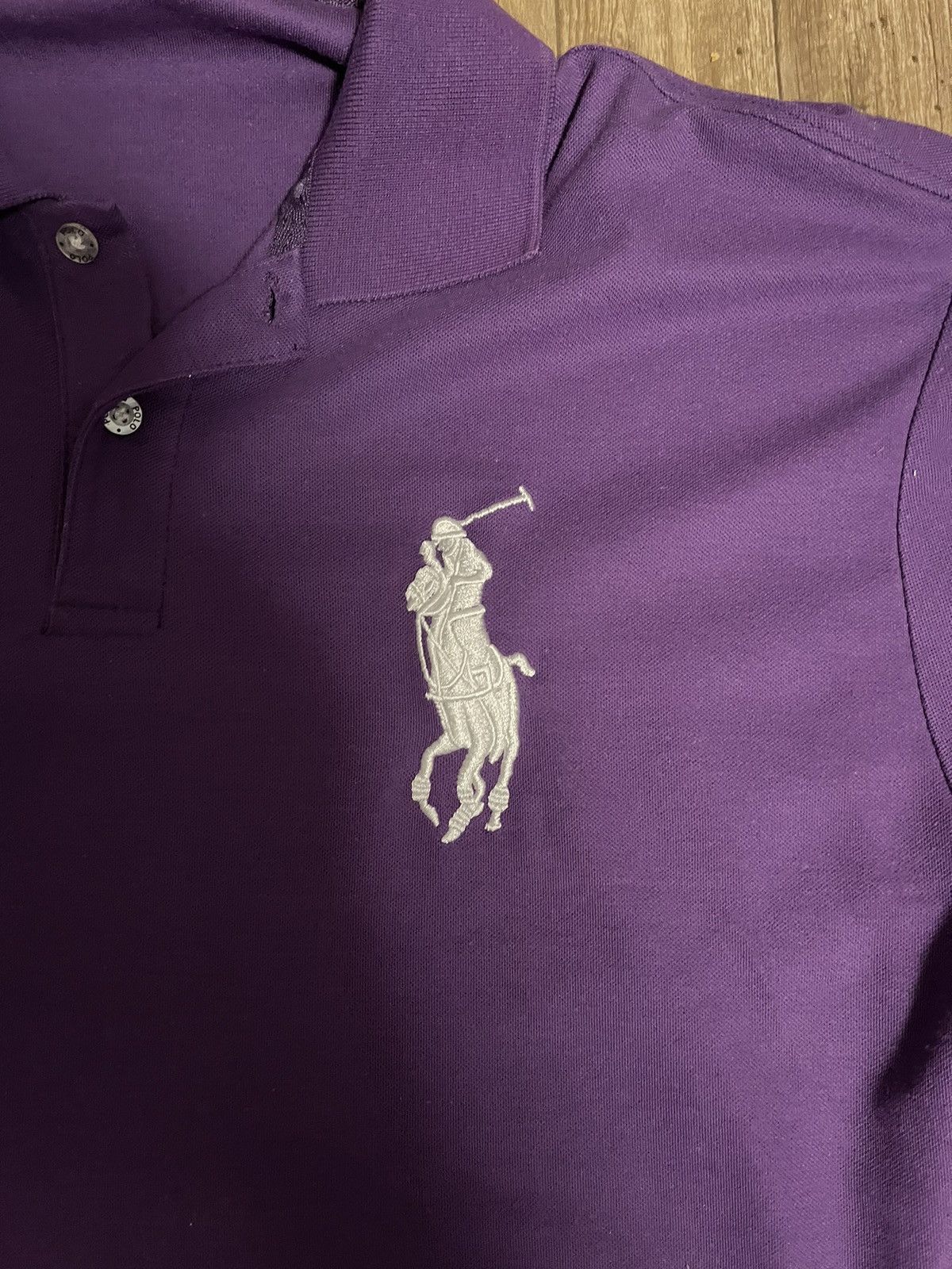 Polo Ralph Lauren Polo Ralph Lauren Polo | Classic OG Polo Tee Purple w/ Logo Size US L / EU 52-54 / 3 - 6 Thumbnail