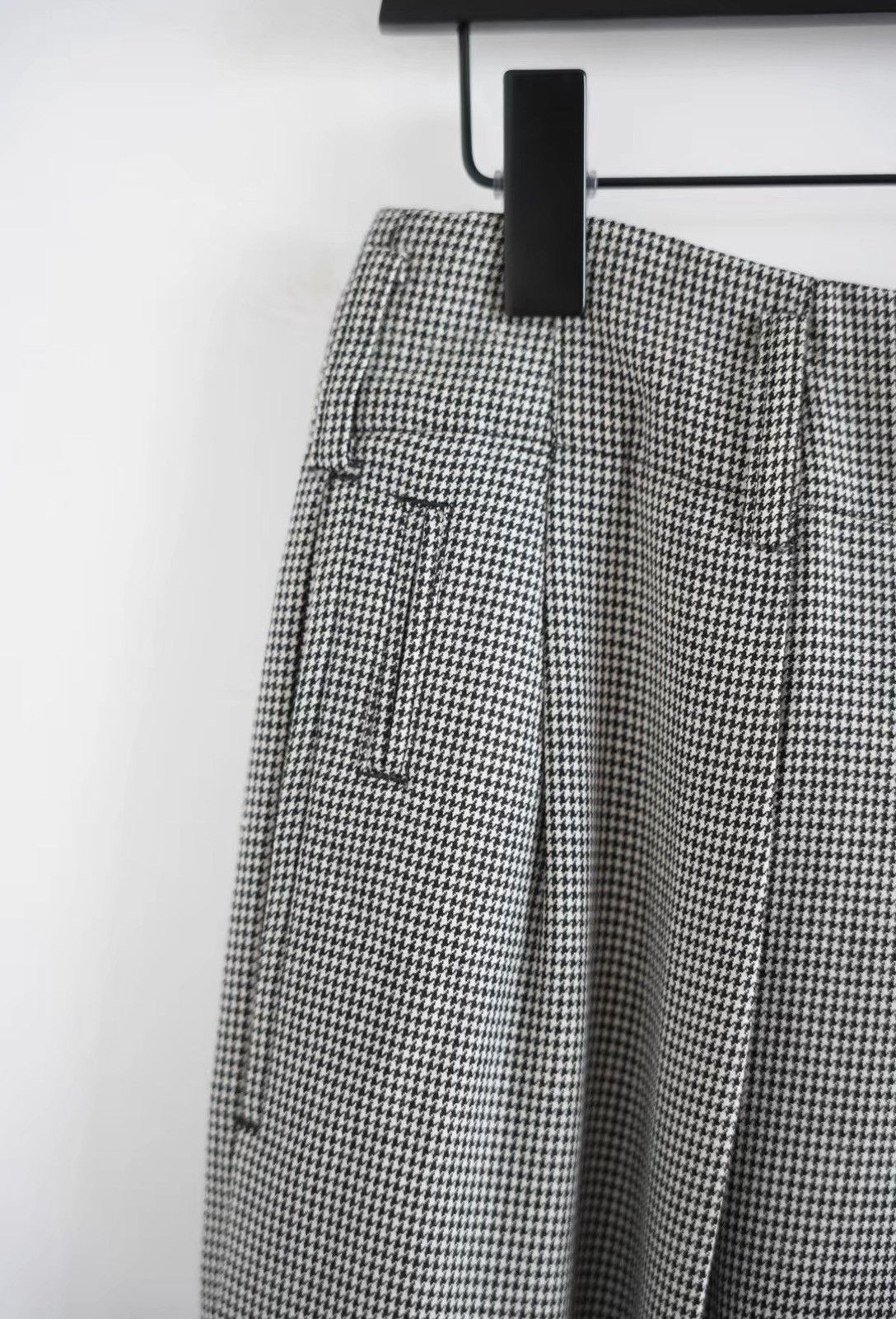 Yohji Yamamoto Yohji Yamamoto 90s Houndstooth Wool Trousers J4 Size US 32 / EU 48 - 5 Thumbnail