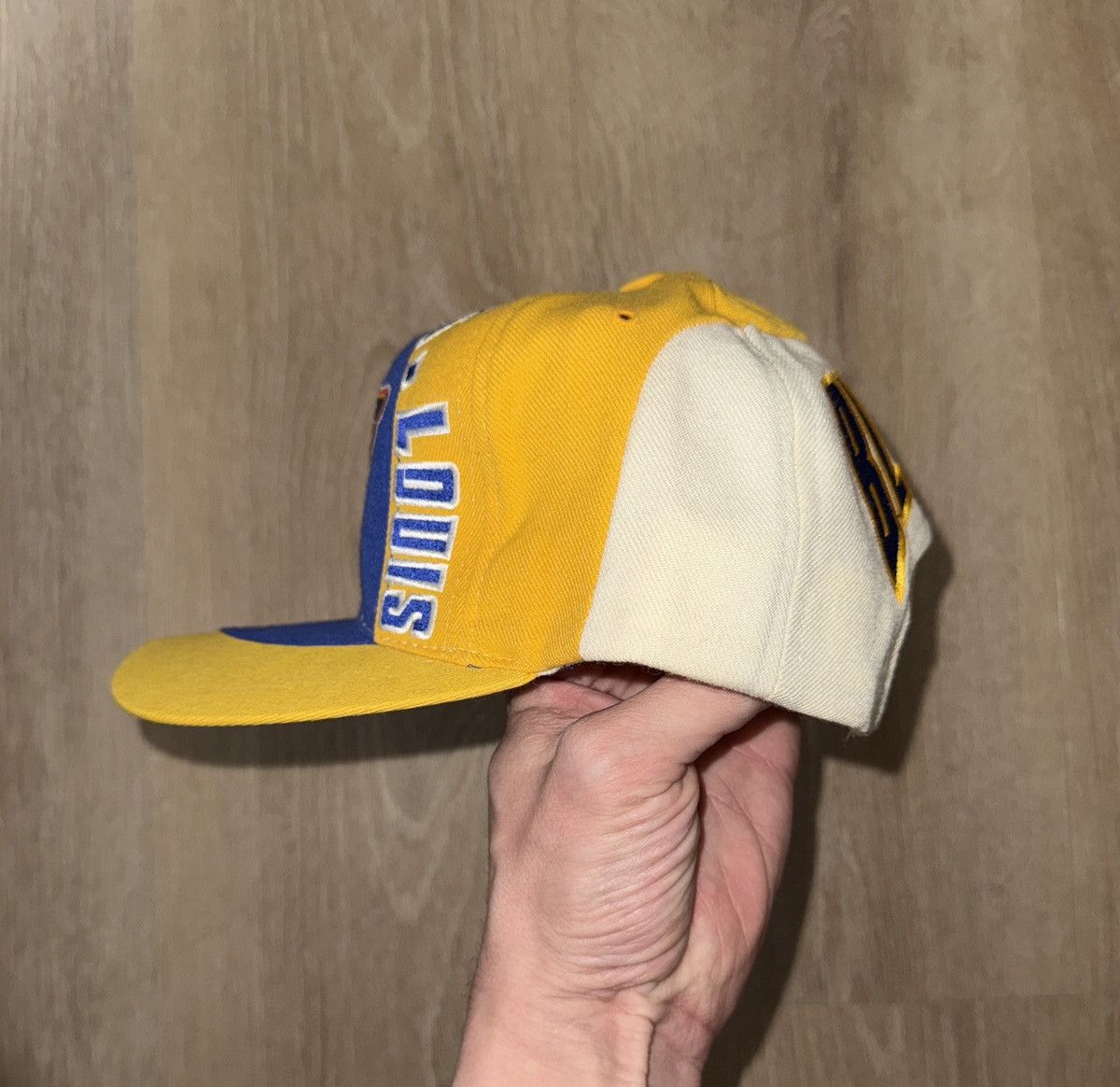 American Needle Vintage St. Louis Blues American Needle Swirl SnapBack Hat Size ONE SIZE - 3 Thumbnail