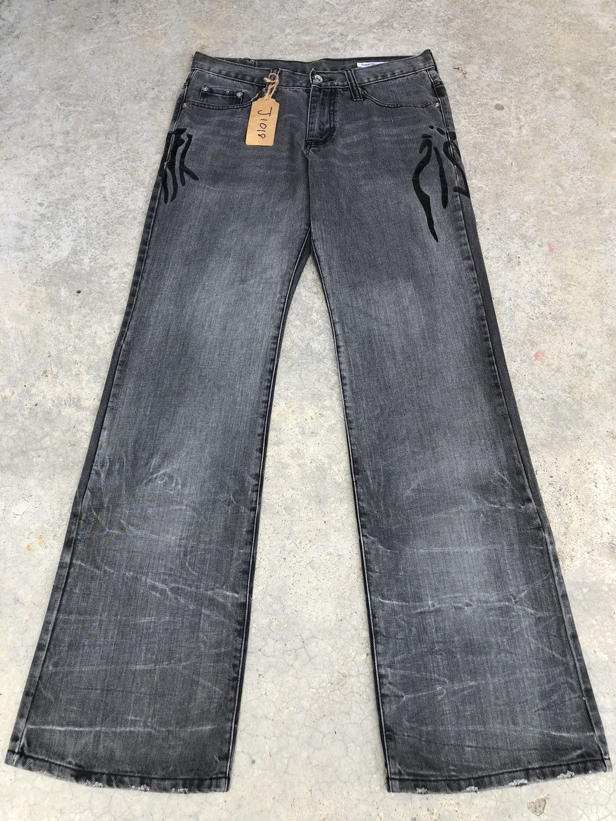 パンツ semantic design destroy flared denim Y2K il_1080xN.3533340794_7sph.jpg