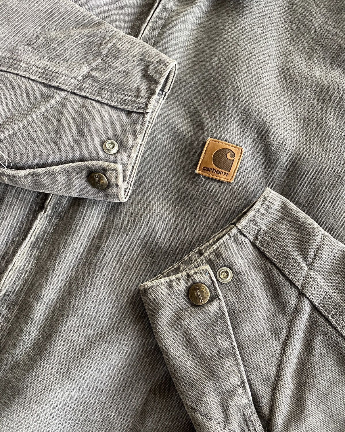 Carhartt Vintage Carhartt Detroit Blanked Lined Jacket - J146 MTL Size US M / EU 48-50 / 2 - 4 Thumbnail