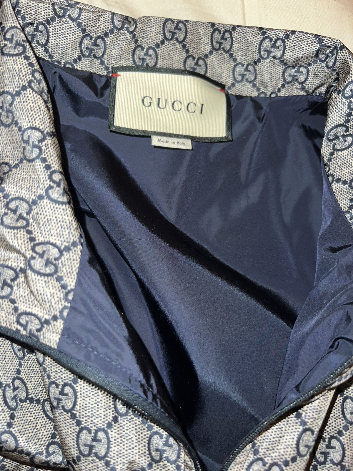 Gucci Gucci All Over Logo Jacket Size US XXL / EU 58 / 5 - 11 Thumbnail