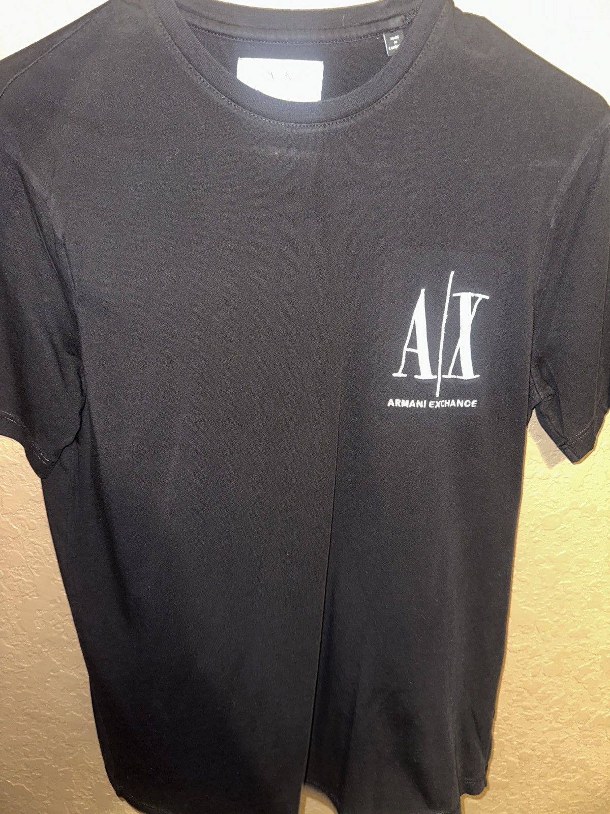 Armani Exchange armani exchange black t-shirt Size US XS / EU 42 / 0 - 3 Thumbnail