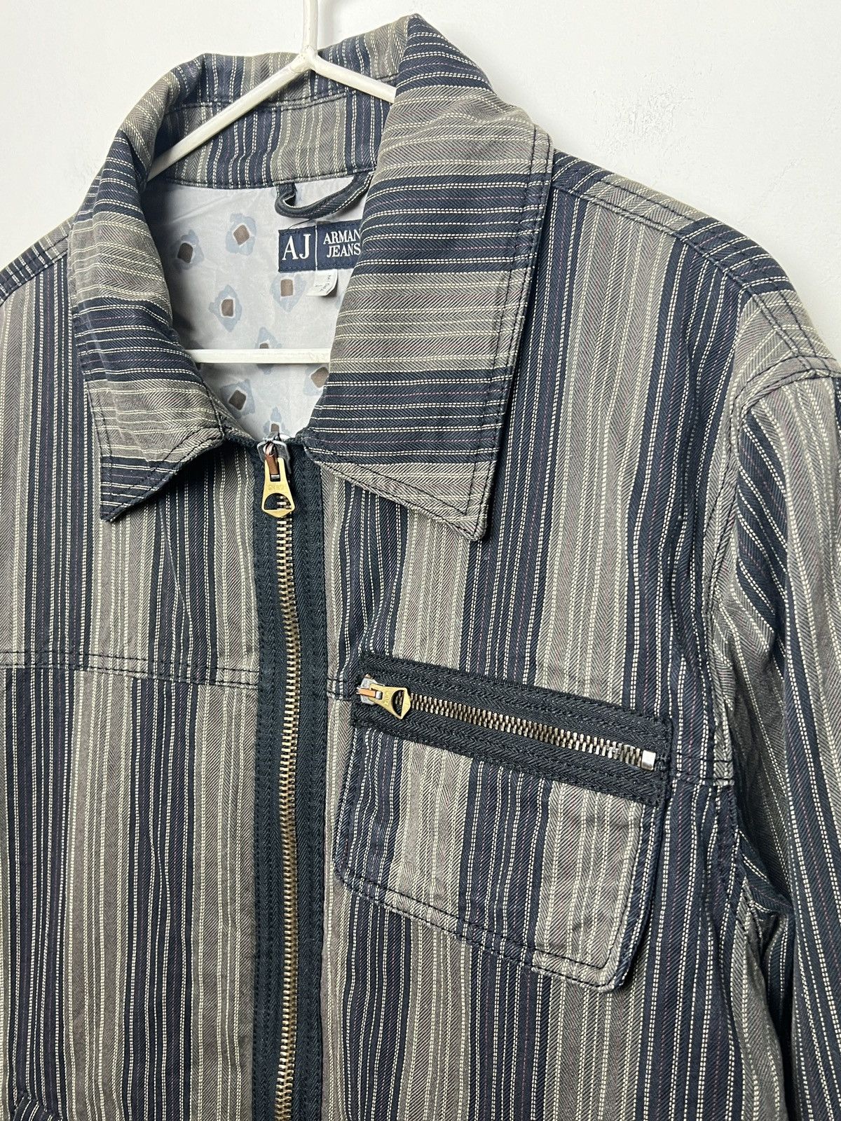 Giorgio Armani armani y2k archive solid work jacket Size US L / EU 52-54 / 3 - 5 Thumbnail