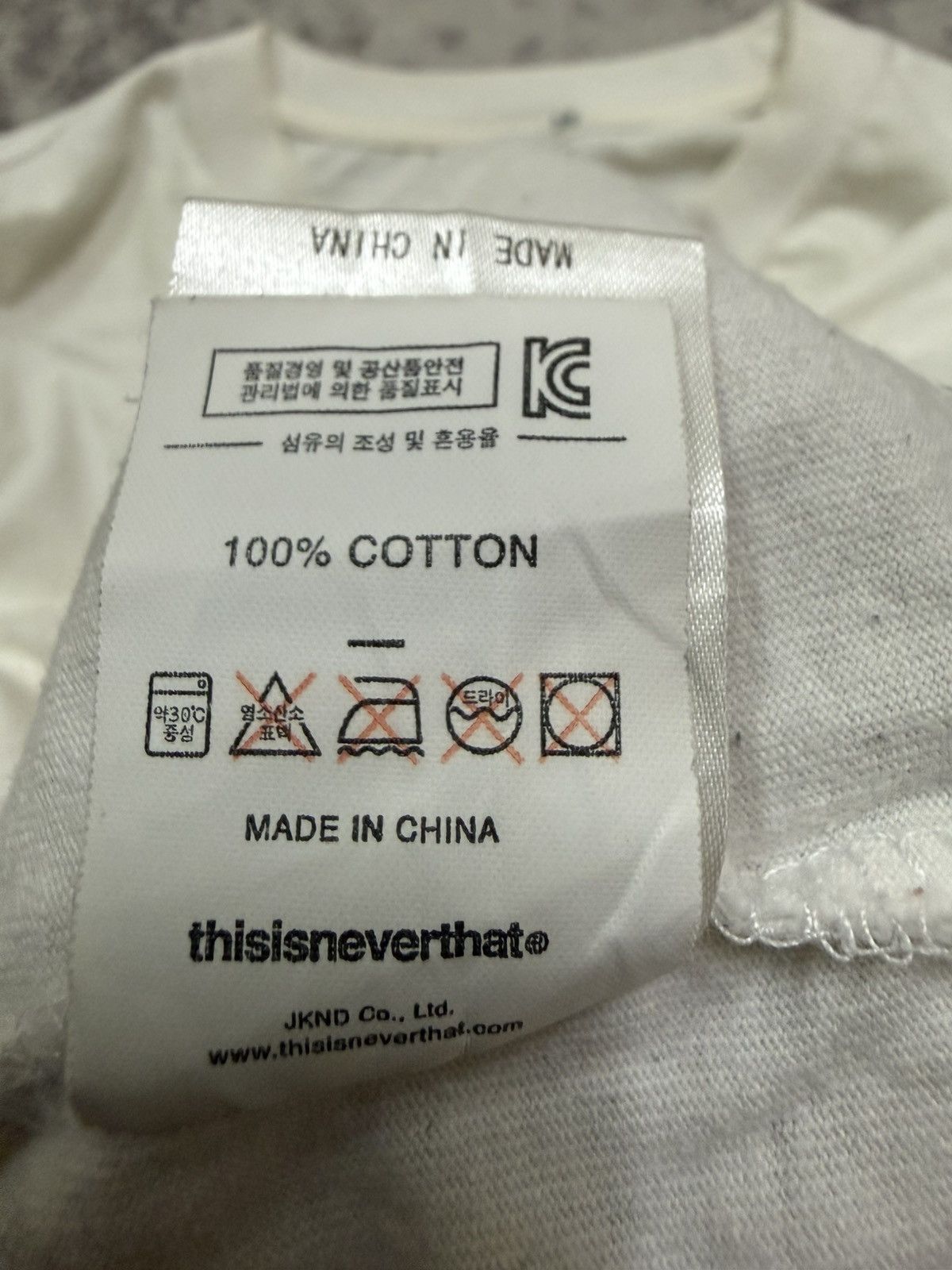 thisisneverthat Thisisneverthat international split logo tshirt Size US XL / EU 56 / 4 - 10 Thumbnail