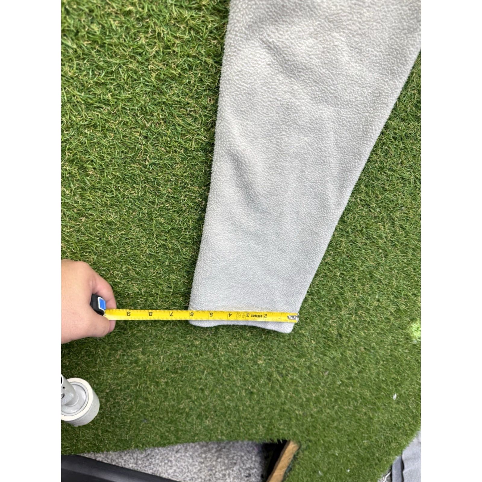 Fear of God Fear of God Essentials Pants Mens Large Polar Fleece Lounge Drawstring Beige 31 Inseam Regular Sweatpants Spring Mens Size US 33 - 6 Thumbnail
