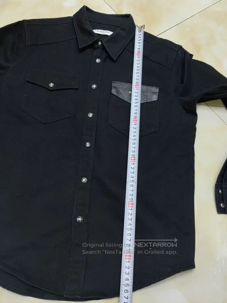 Givenchy Givenchy Men's Black Denim Shirt, Size M, 100 Size US M / EU 48-50 / 2 - 9 Thumbnail