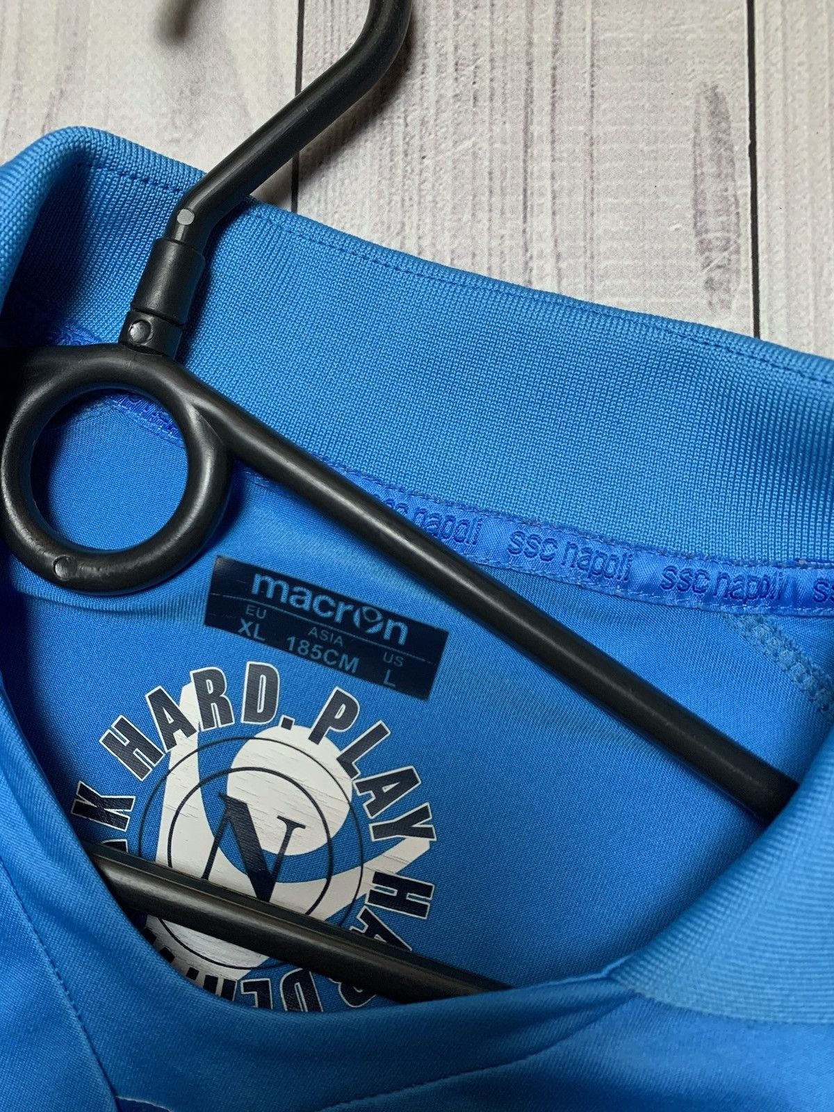 Other Vintage Napoli 17 Hamsik soccer jersey size L blue rare Size US L / EU 52-54 / 3 - 4 Thumbnail