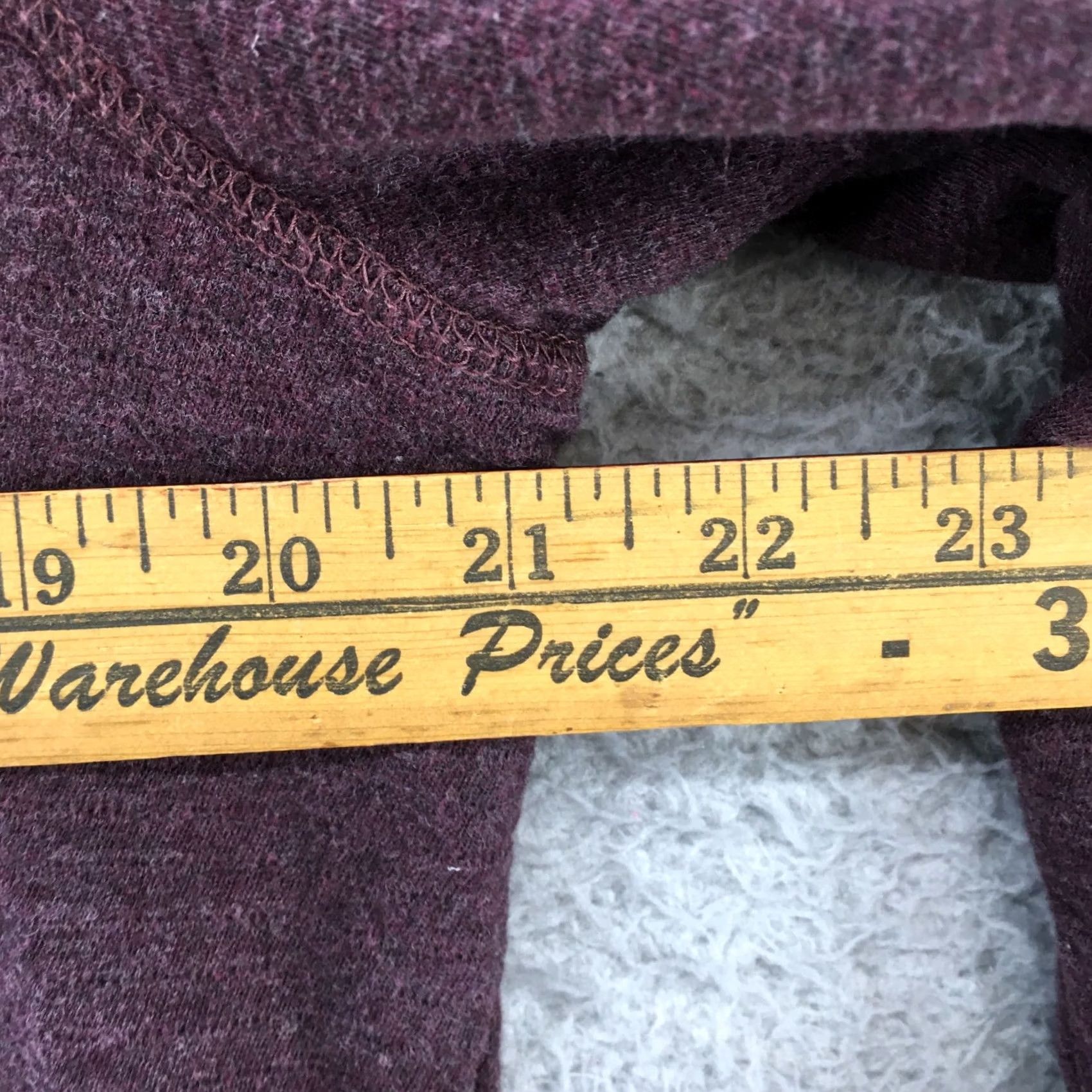 Calvin Klein Calvin Klein Jeans Quarter Zip Sweater Womens Medium Purple Long Sleeve Pullover Size M / US 6-8 / IT 42-44 - 4 Thumbnail