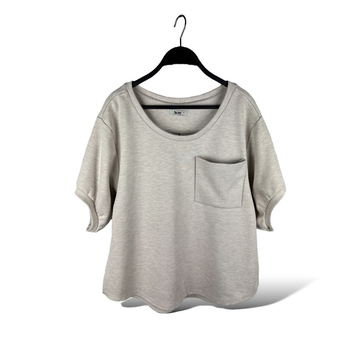 Acne Studios Acne Studios Estelle Paw 10 Oversize Sweatshirt Short Sleeve Size XS / US 0-2 / IT 36-38 - 1 Thumbnail
