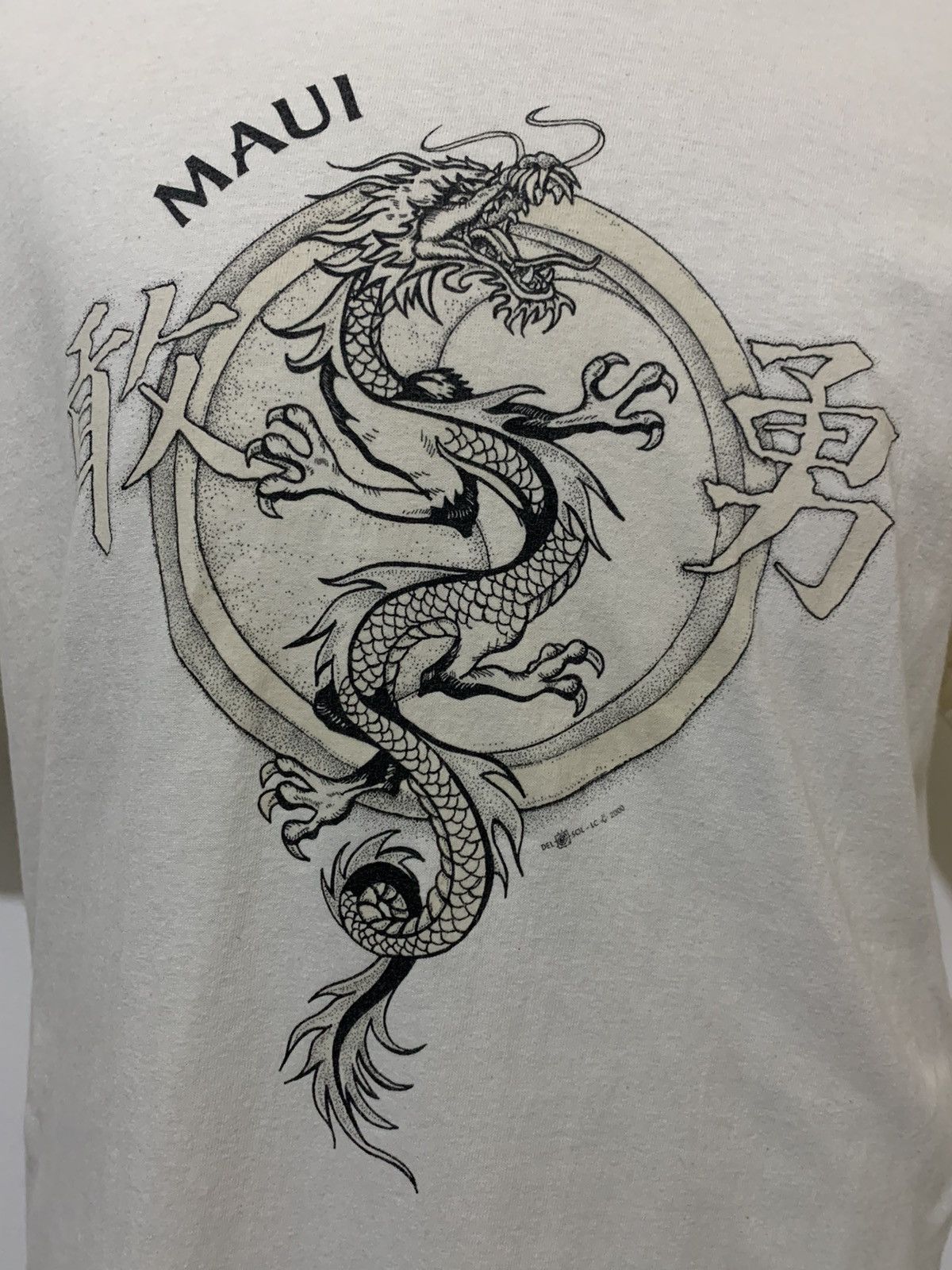 If Six Was Nine Vintage Y2K Maui Dragon Size US L / EU 52-54 / 3 - 2 Thumbnail