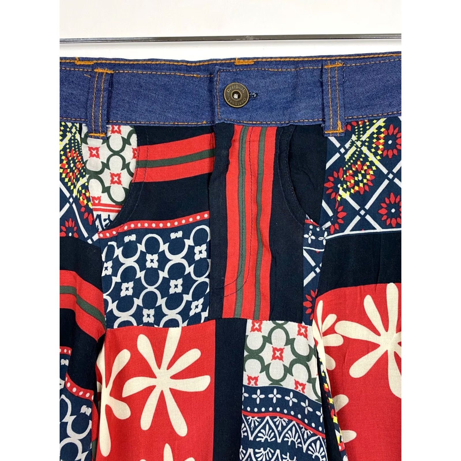 Desigual Desigual womens multicolored Skirt Size 40 Size 27" / US 4 / IT 40 - 2 Thumbnail