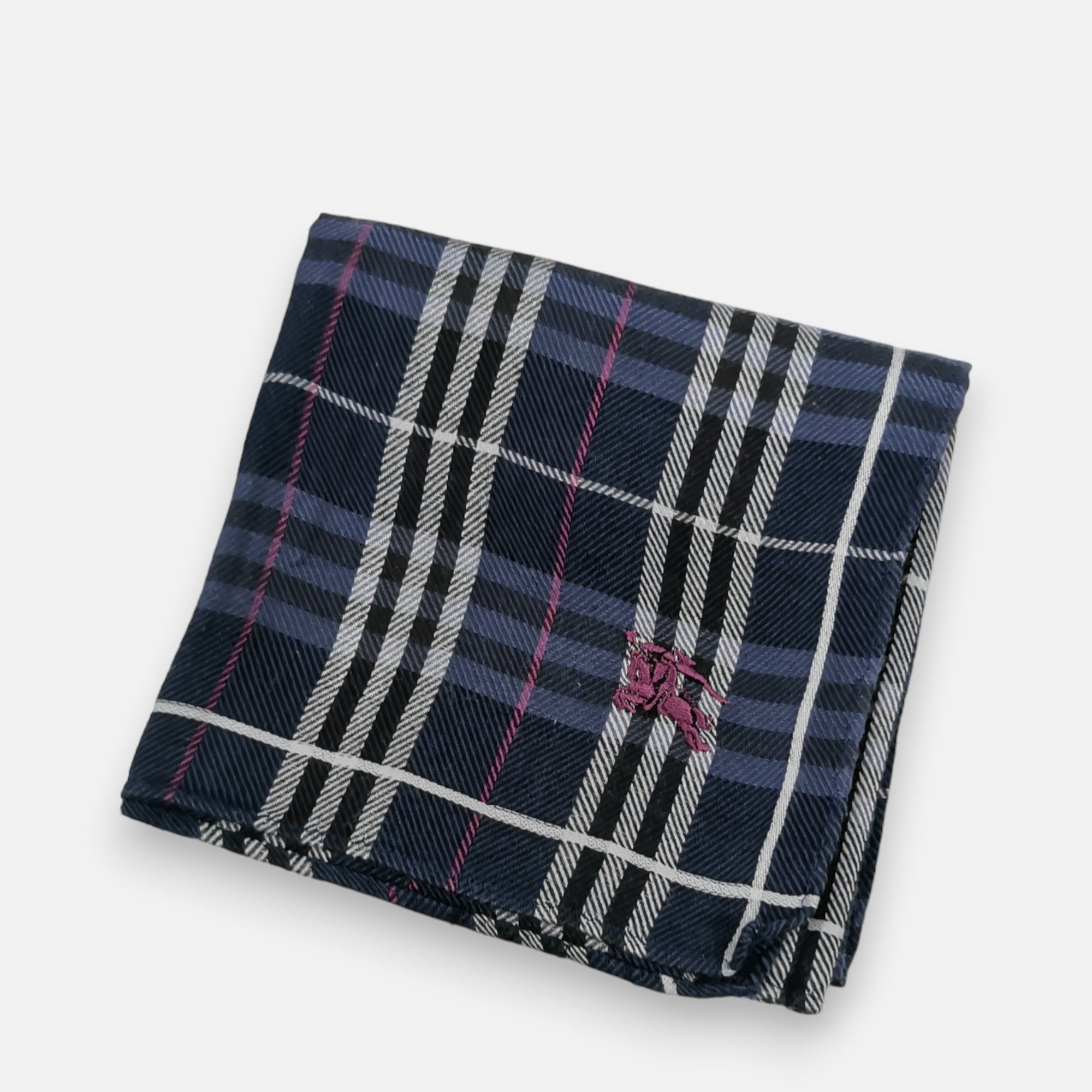 Burberry Vintage Burberry Handkerchief Pocket Square Bandana Size ONE SIZE - 2 Thumbnail