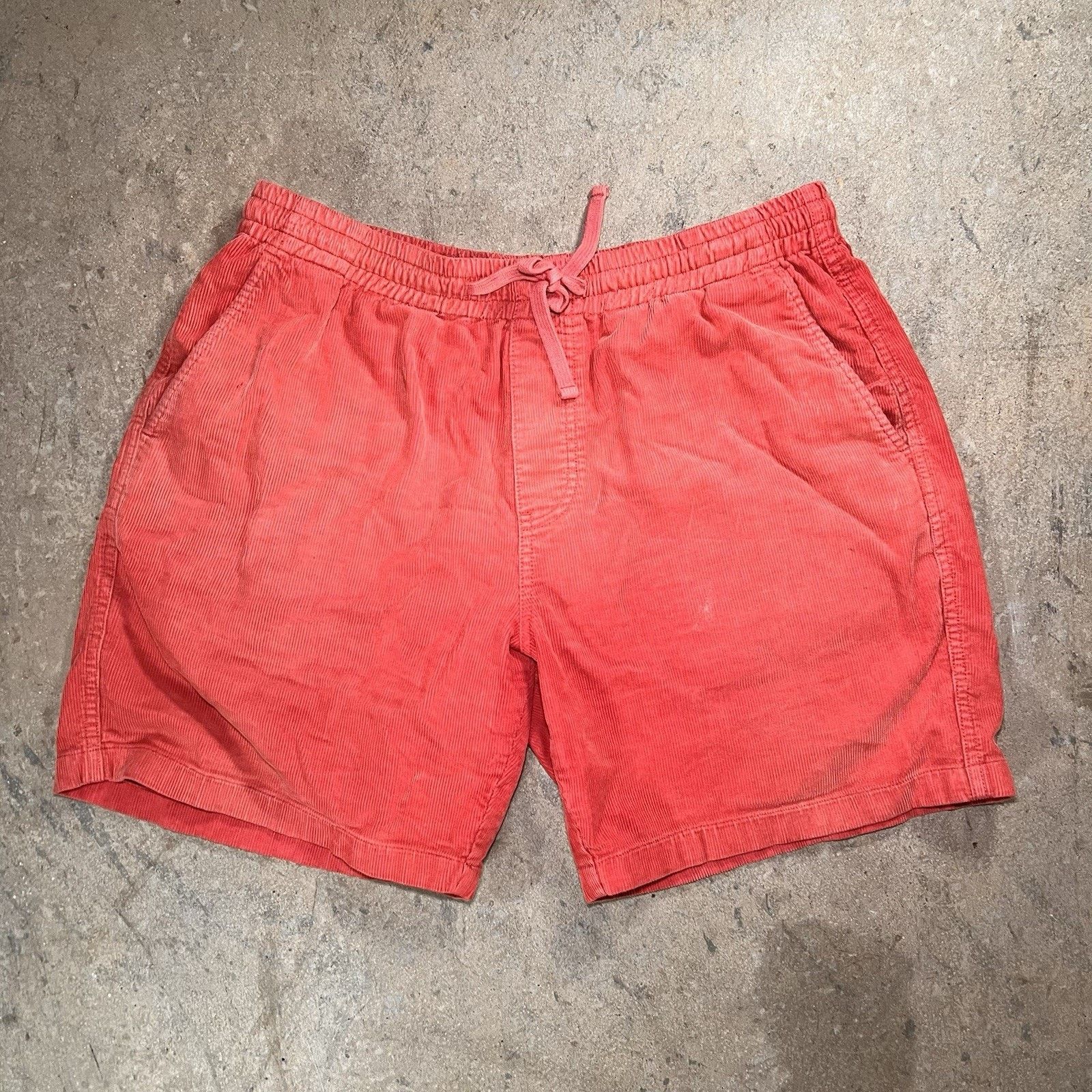 Todd Snyder Todd Snyder Corduroy Red Drawstring 6” Shorts Men M Size US 30 / EU 46 - 1 Thumbnail