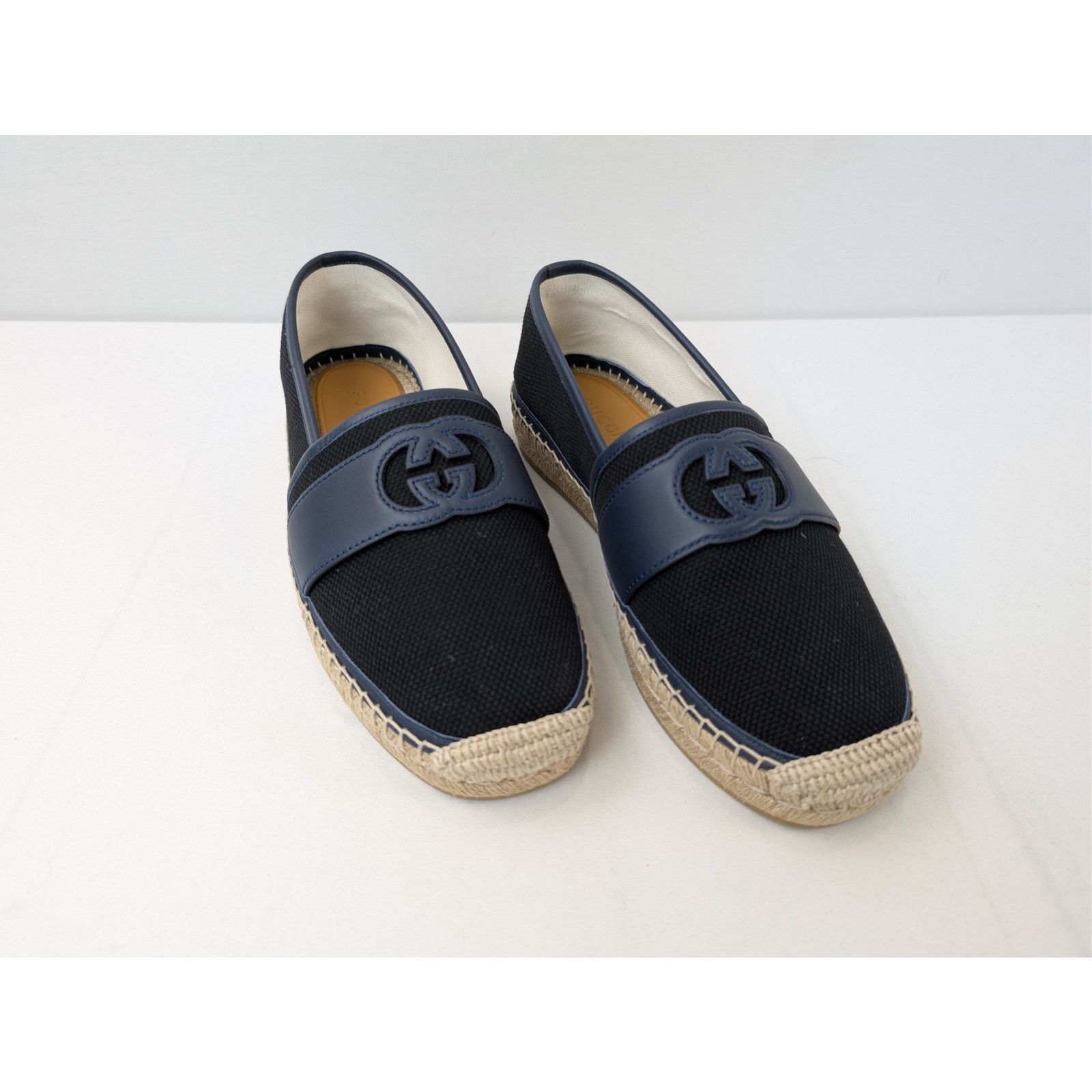 Gucci o1rshd1 espadrilles Shoes Loafers boots in Black/Blue Size US 9 / EU 42 - 6 Thumbnail