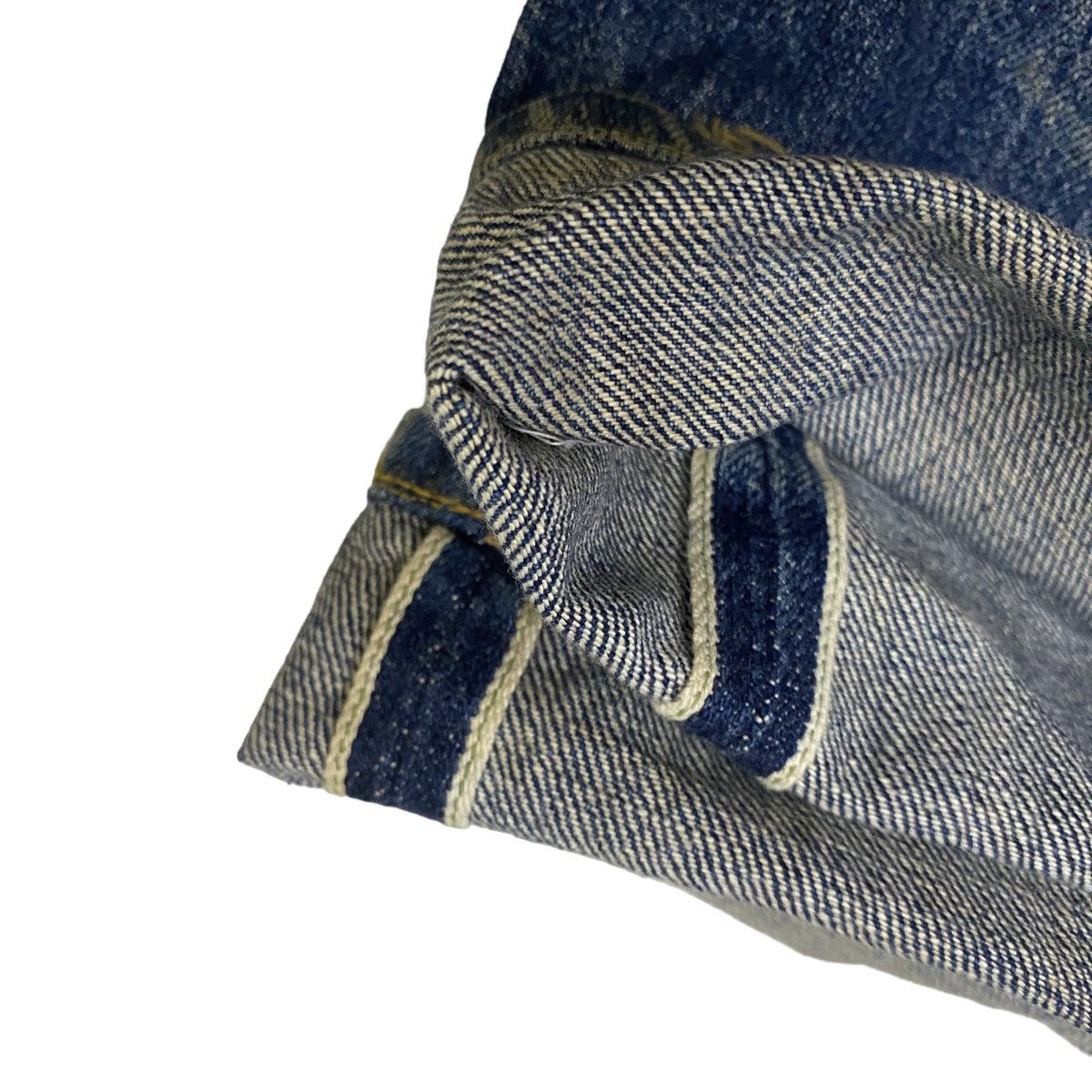 Sugar Cane Sugar Canes selvedge distressed denim homeless Size US 33 - 21 Thumbnail