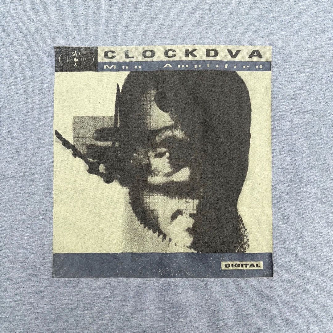 Band Tees Clock DVA 1991 91 90s Man-Amplified Vintage Band T-Shirt Size US L / EU 52-54 / 3 - 2 Thumbnail