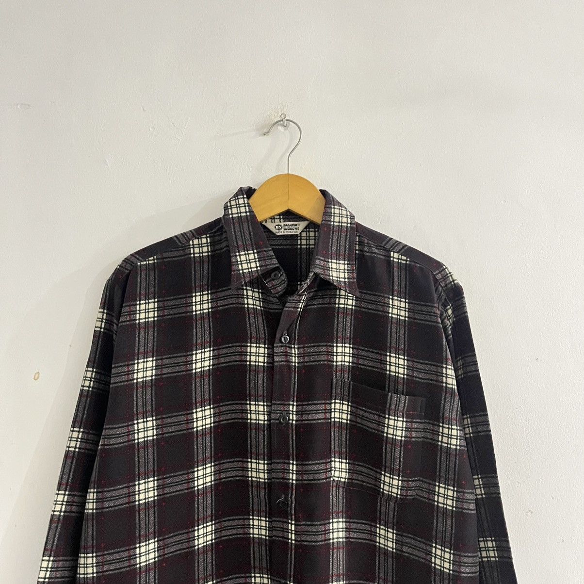 Japanese Brand Bignews - Longsleeve Button Up Shirt Size US L / EU 52-54 / 3 - 2 Thumbnail