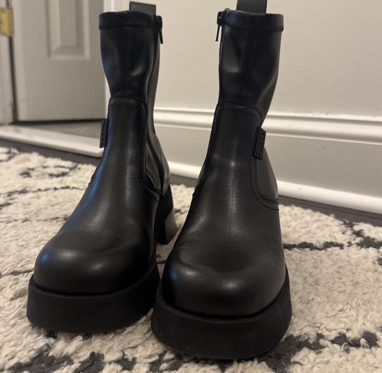 Miista Miista Oliana boots in black Size US 7.5 / IT 37.5 - 3 Thumbnail