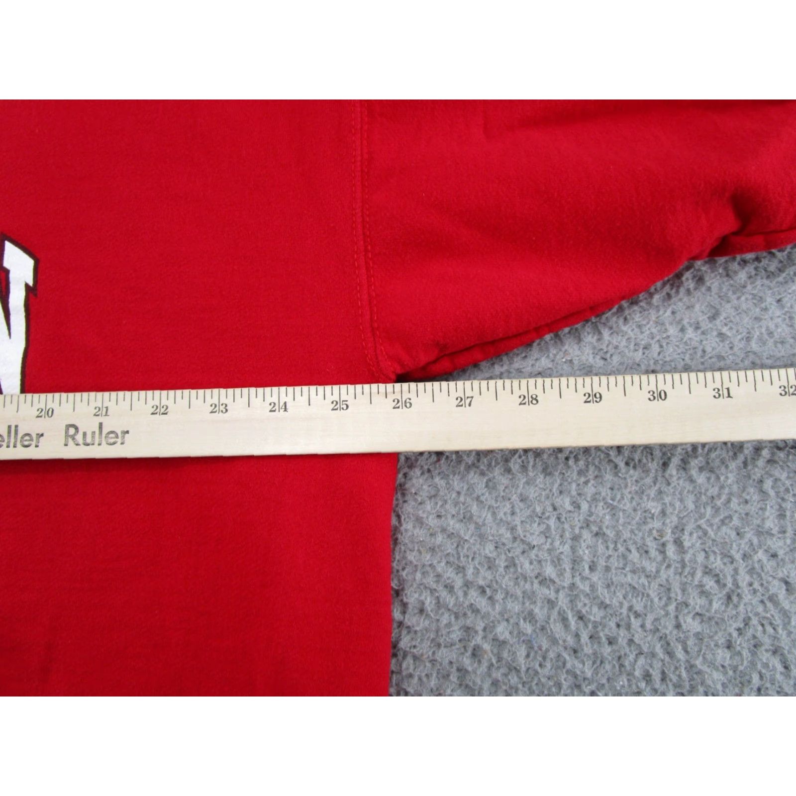 Spell VINTAGE BIKE Wisconsin Badgers Sweatshirt Mens XL Red 90s Sports Pullover Crew Neck Long Sleeve All Seasons Size US XL / EU 56 / 4 - 6 Thumbnail