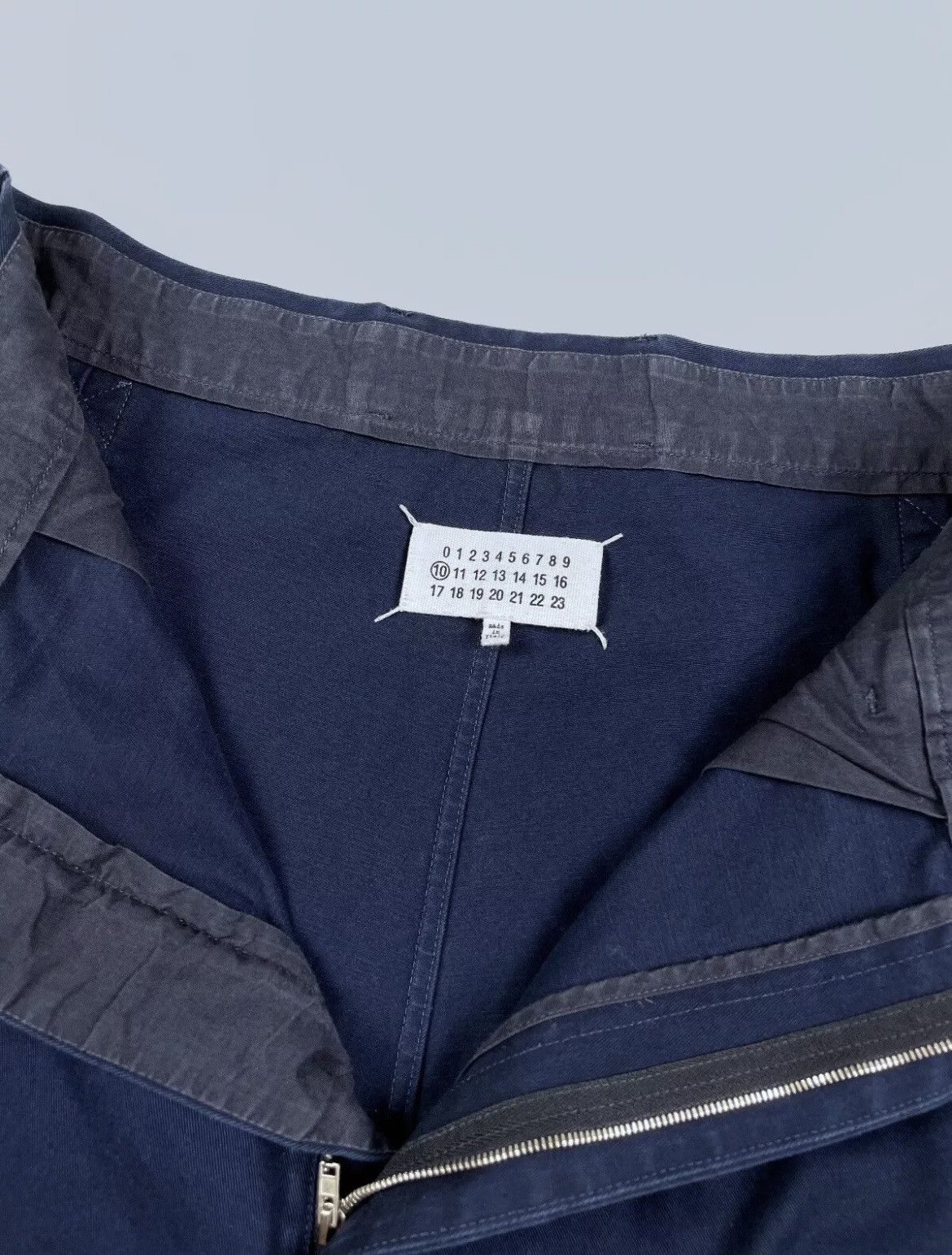 Maison Margiela Maison Martin Margiela Baggy Navy Pants Adjustable Waist 52 Size US 34 / EU 50 - 12 Thumbnail
