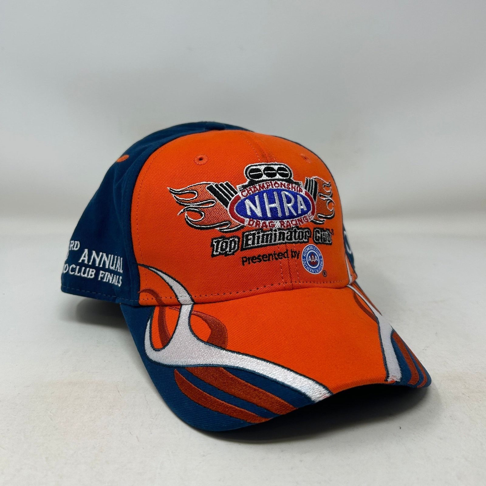 NASCAR NHRA Orange Blue Hat 2017 Size ONE SIZE - 1 Thumbnail