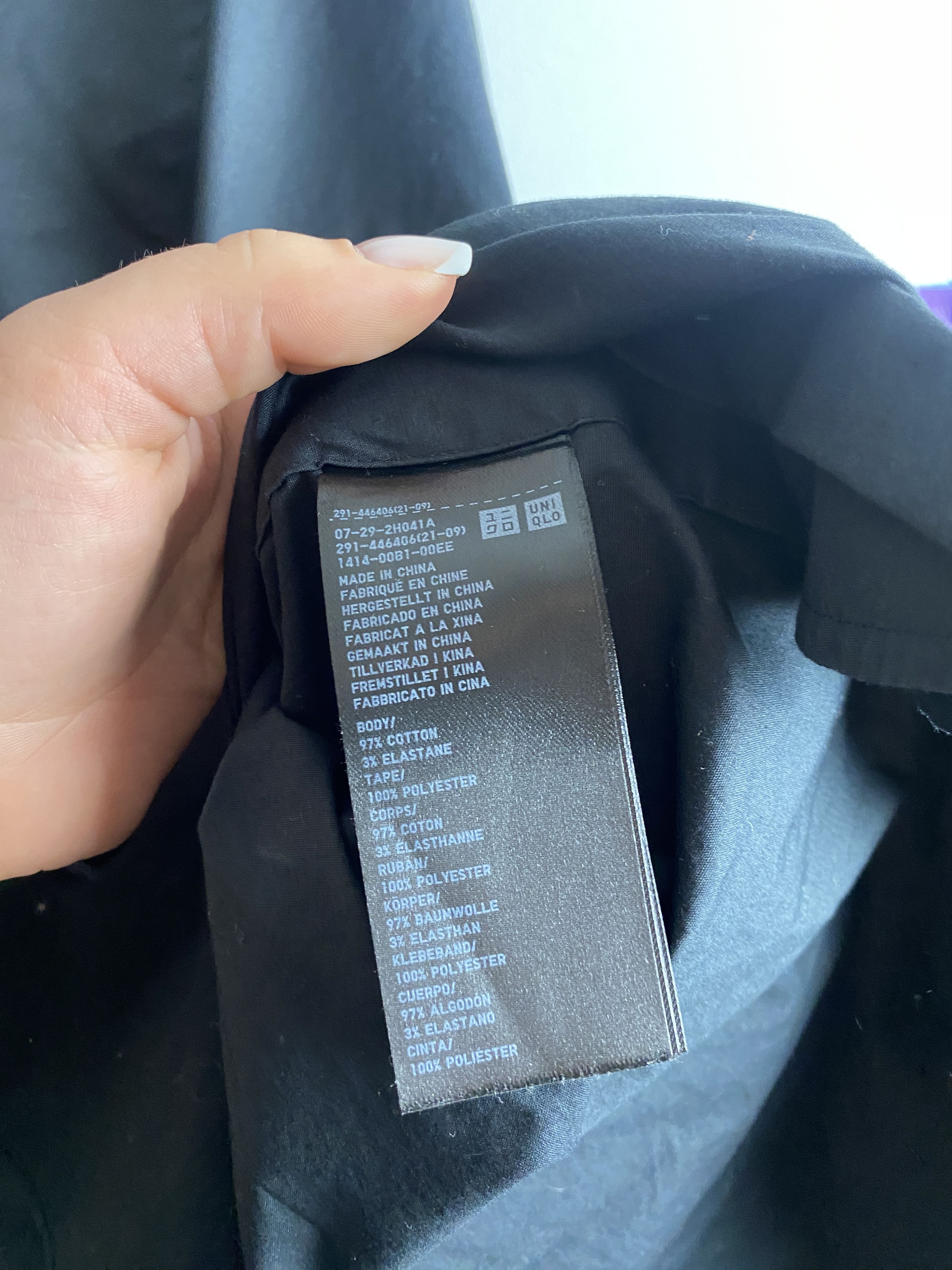 Jil Sander × Uniqlo J+ Uniqlo Jil Sander black oversized shirt dress Size M / US 6-8 / IT 42-44 - 4 Thumbnail