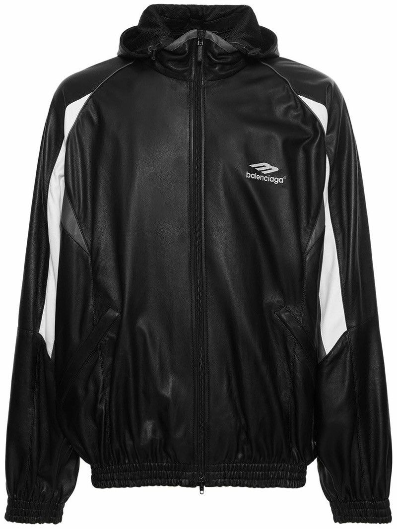 Balenciaga Balenciaga 3B Icon Leather Track Jacket *SEND OFFERS