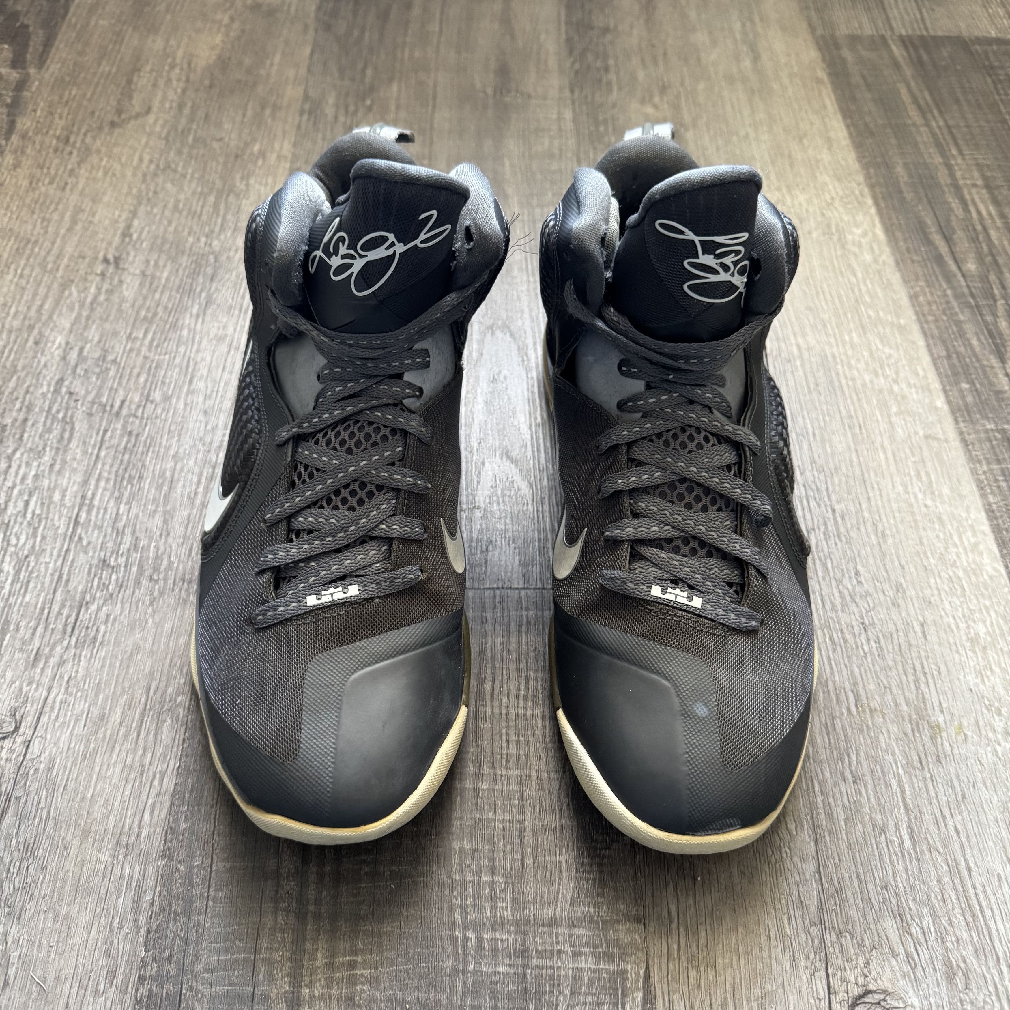 Nike × Vintage NIKE • LeBron 9 "2012 Cool Grey" (10.5M) Size US 10.5 / EU 43-44 - 7 Thumbnail