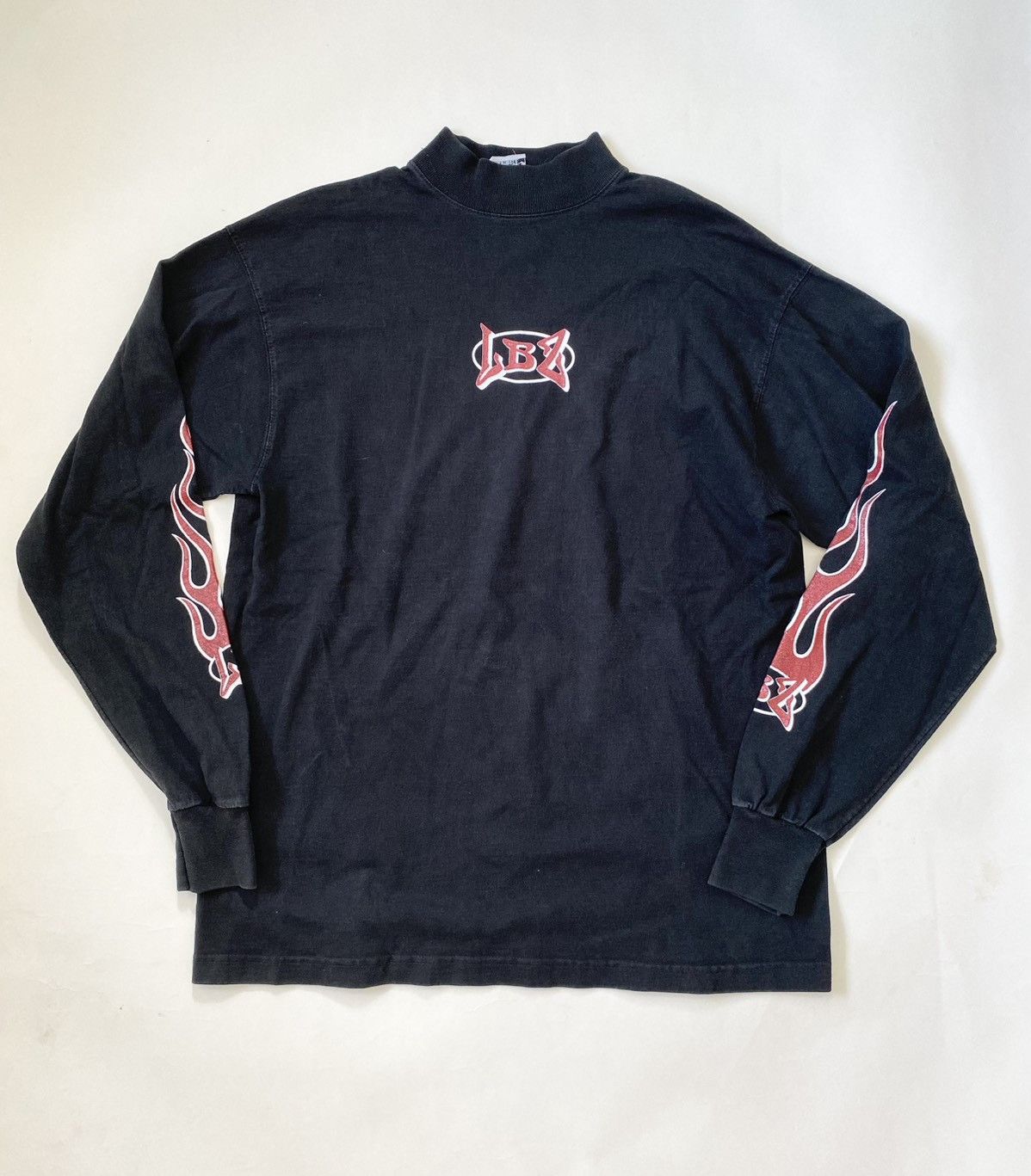 Vintage VINTAGE 90s LBZ “OG FLAME JERSEY” Size US L / EU 52-54 / 3 - 1 Thumbnail