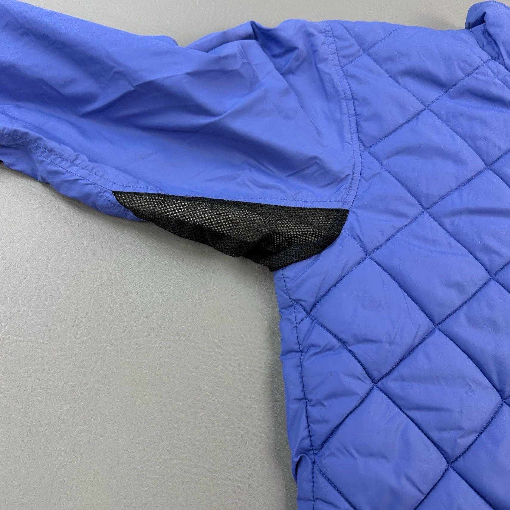 Marmot VINTAGE Marmot DriClime Anorak Jacket Womens M Purple Blue Quilted Pullover Size M / US 6-8 / IT 42-44 - 7 Thumbnail