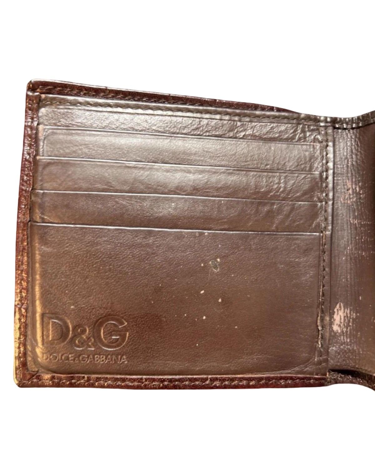 Dolce & Gabbana 🔥VINTAGE🔥 Dolce&Gabbana Leather Wallet Size ONE SIZE - 5 Thumbnail