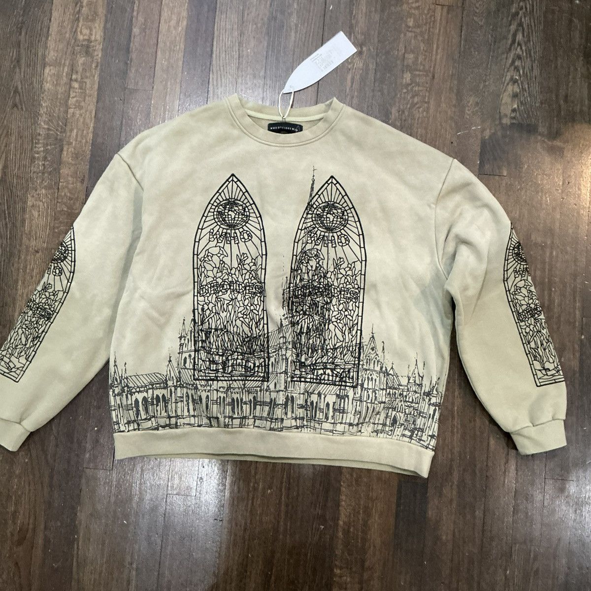 Who Decides War Who Decided War Cathedral Pullover Size US XXL / EU 58 / 5 - 1 Thumbnail