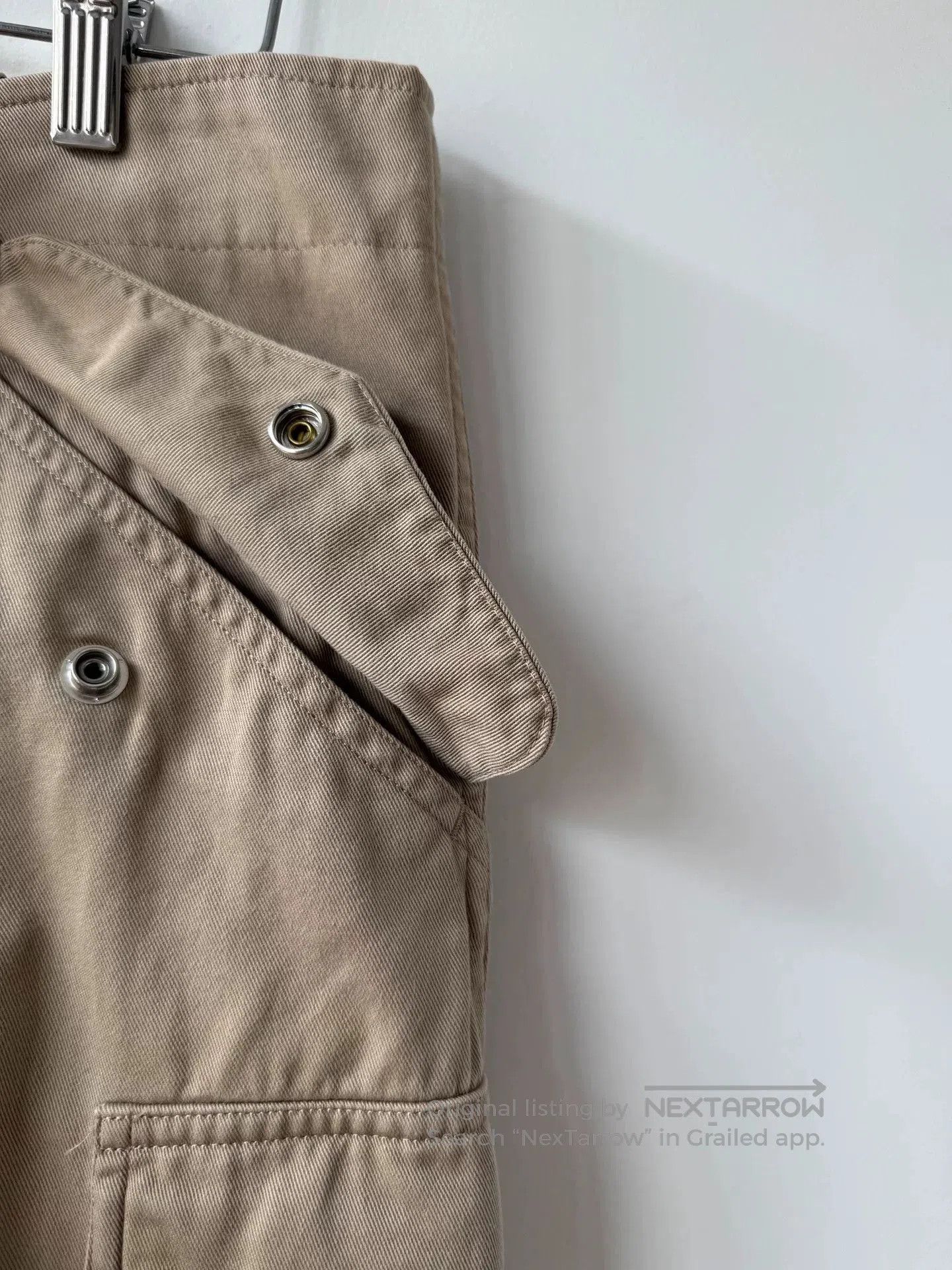 Y's for Men yohji yamamoto y's men's cargo pants. Size US 34 / EU 50 - 6 Thumbnail
