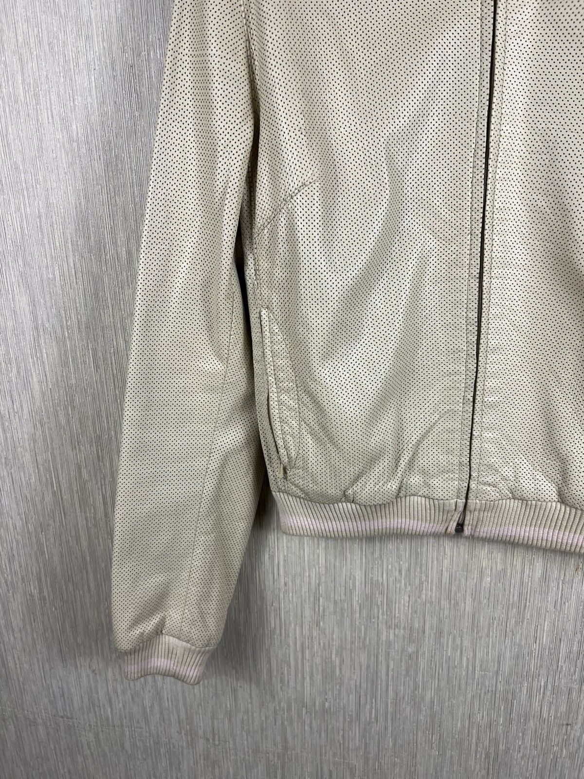 Gianfranco Ferre Vintage Gianfranco Ferre jeans y2k airy holes leather jacket Size S / US 4 / IT 40 - 7 Thumbnail