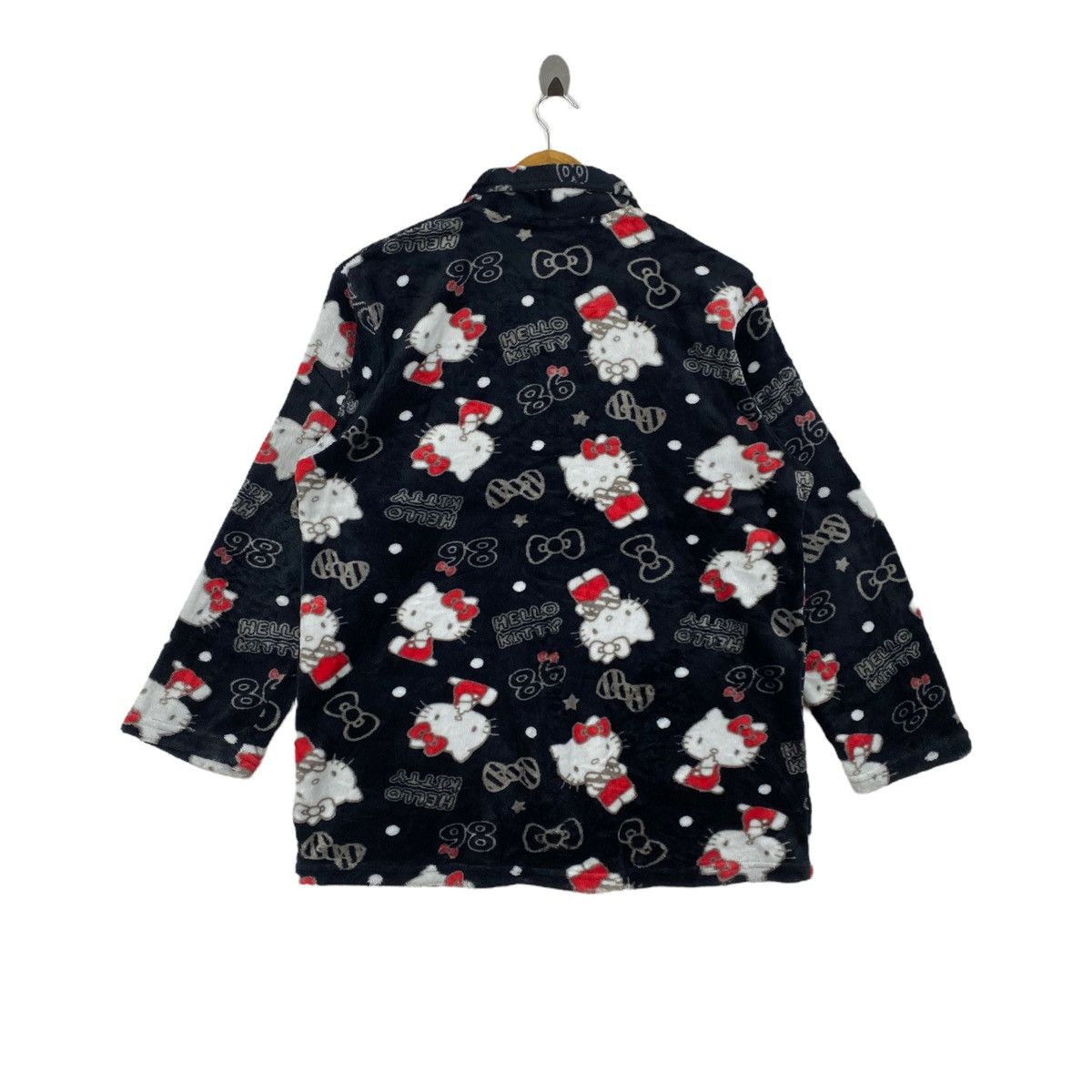 Other HELLO KITTY Overprint Design Button Up Sherpa Fleece Size US L / EU 52-54 / 3 - 3 Thumbnail