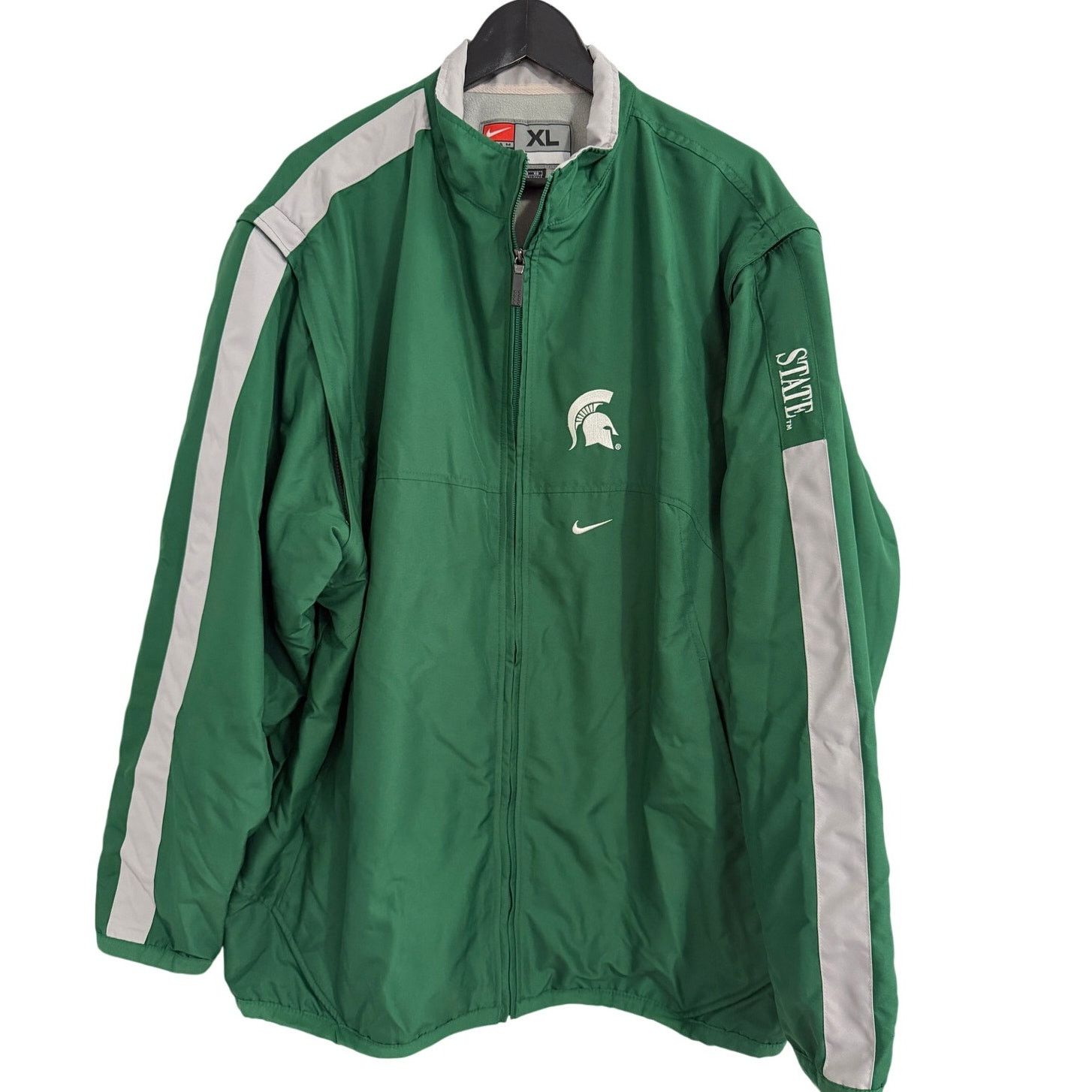 Nike Michigan State Spartans Nike Softshell Jacket Size XL Size US XL / EU 56 / 4 - 1 Thumbnail