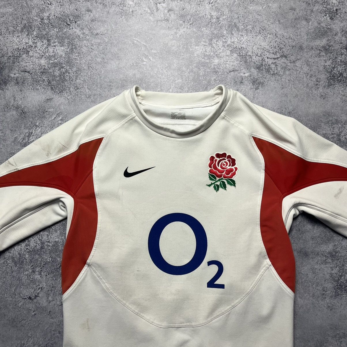 Nike Vintage Nike England Rugby League Player Issue Jersey Rose Size US L / EU 52-54 / 3 - 2 Thumbnail
