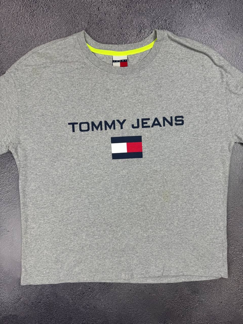 Tommy Hilfiger TOMMY HILFIGER D JEANS Logo Short Sleeve Top BRAND T-shirt Size M / US 6-8 / IT 42-44 - 2 Thumbnail