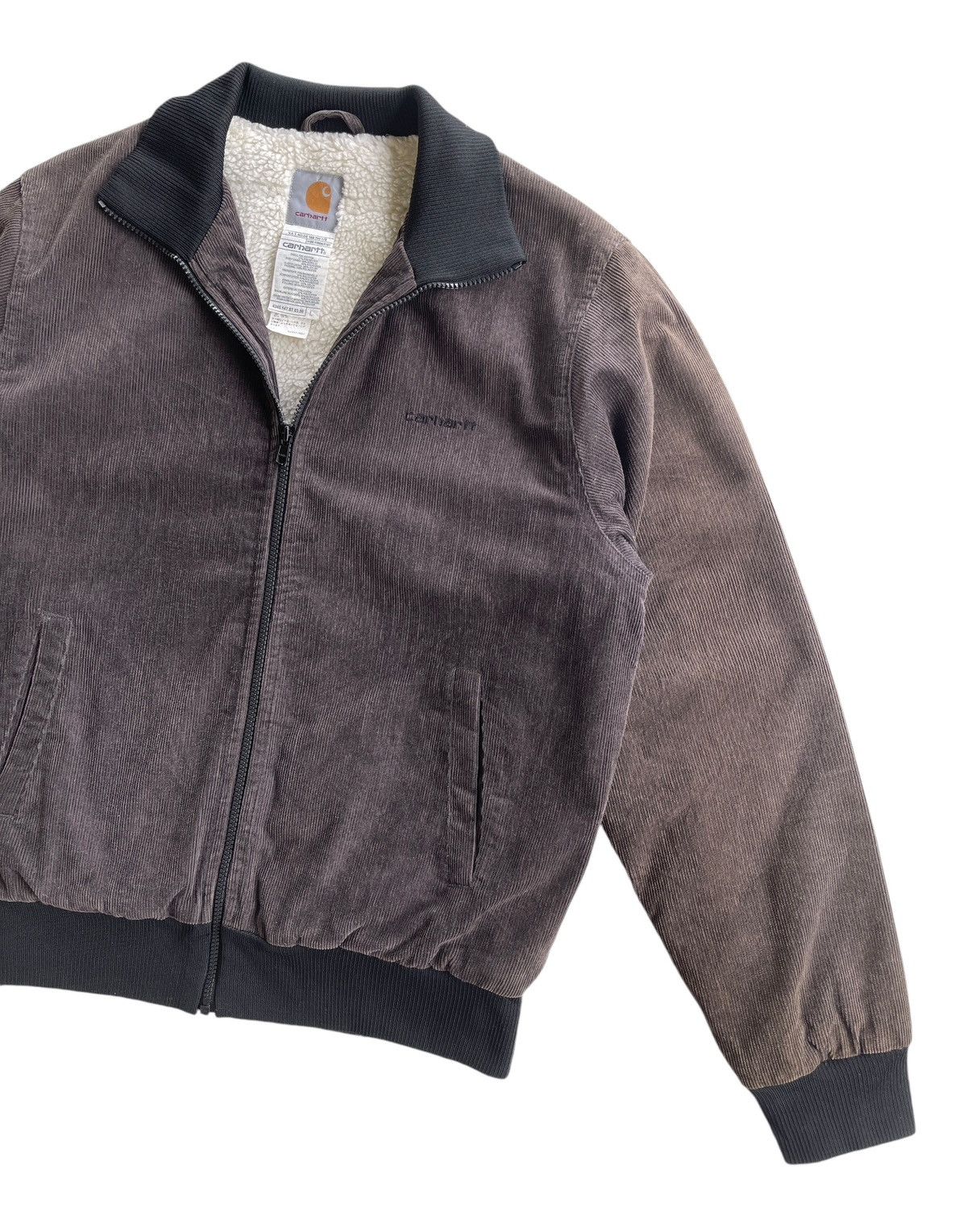 Carhartt Carhartt Wip Sherpa Lined Corduroy Blouson Jacket Size US L / EU 52-54 / 3 - 8 Thumbnail