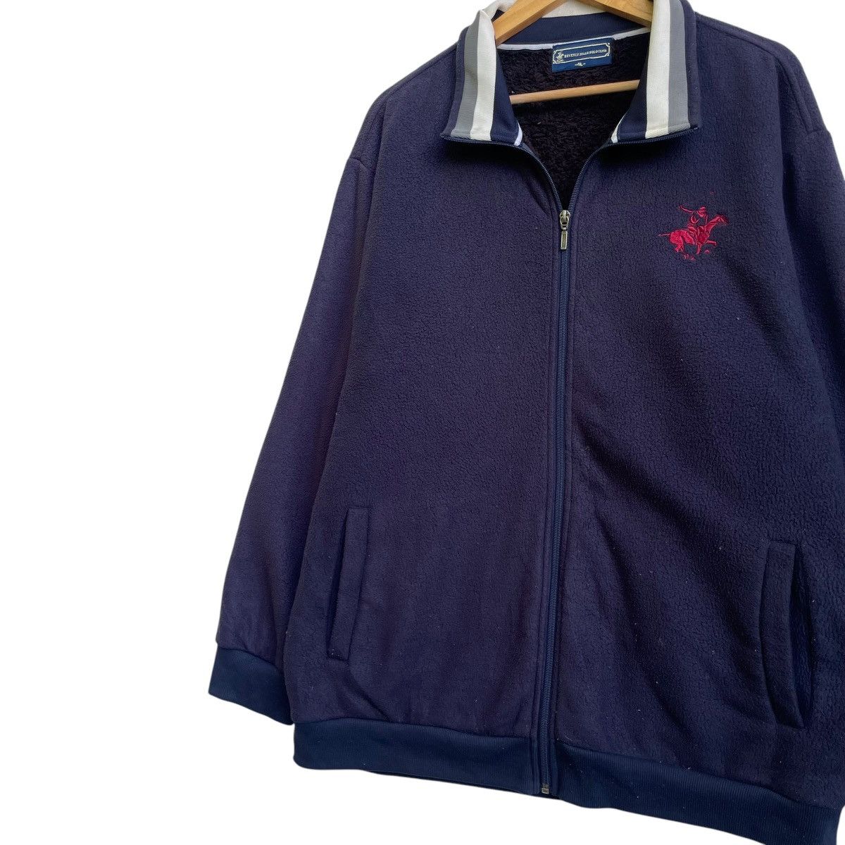 Polo Ralph Lauren 💥Vintage Beverly Hills Polo Club Zipper Up Jacket Size US M / EU 48-50 / 2 - 5 Thumbnail