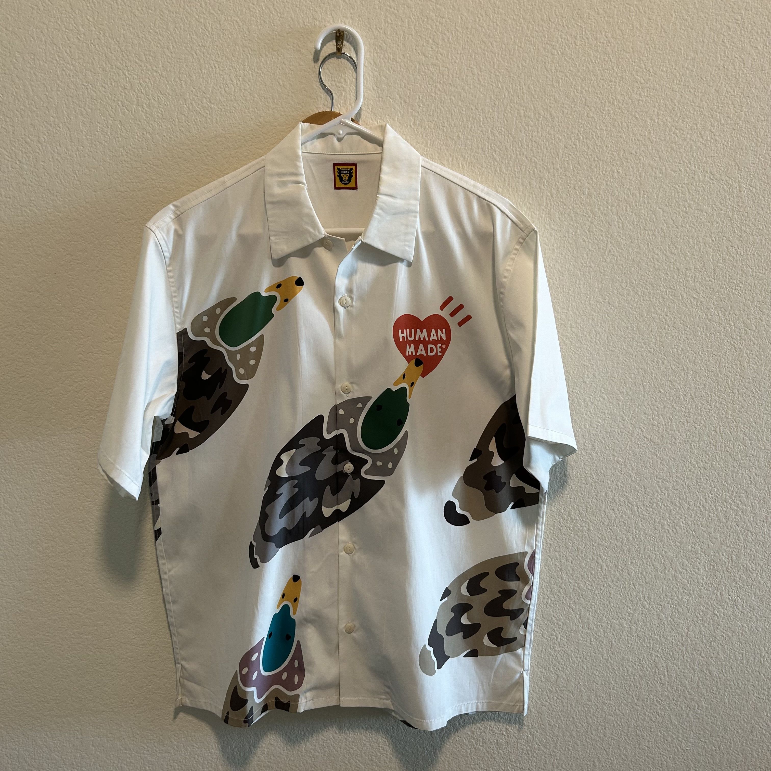 Human Made Human made duck print camp collar button up Size US L / EU 52-54 / 3 - 1 Thumbnail