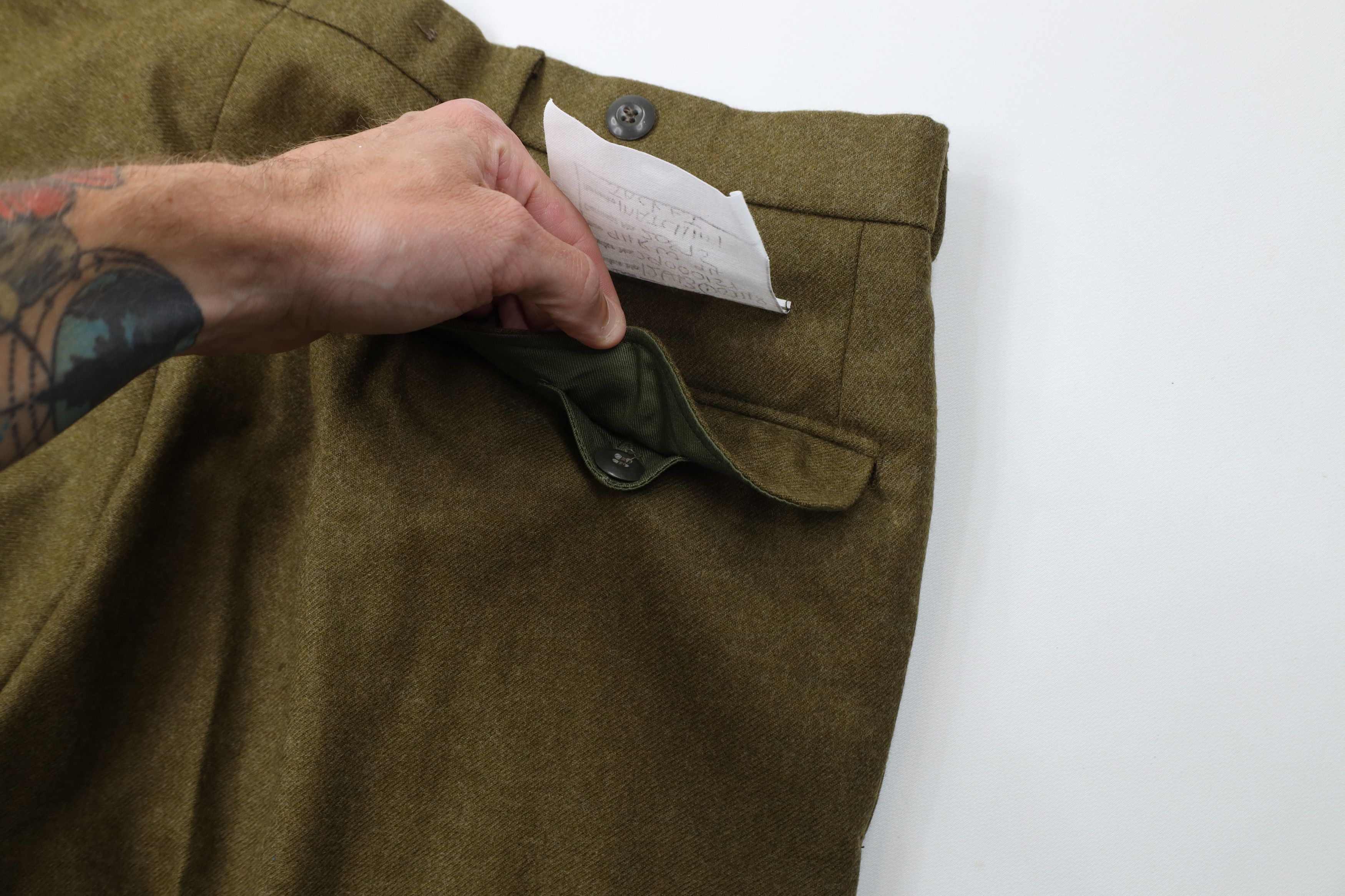 Vintage Deadstock Vintage 90s Australia Military Combat Pants Green Size US 34 / EU 50 - 13 Thumbnail