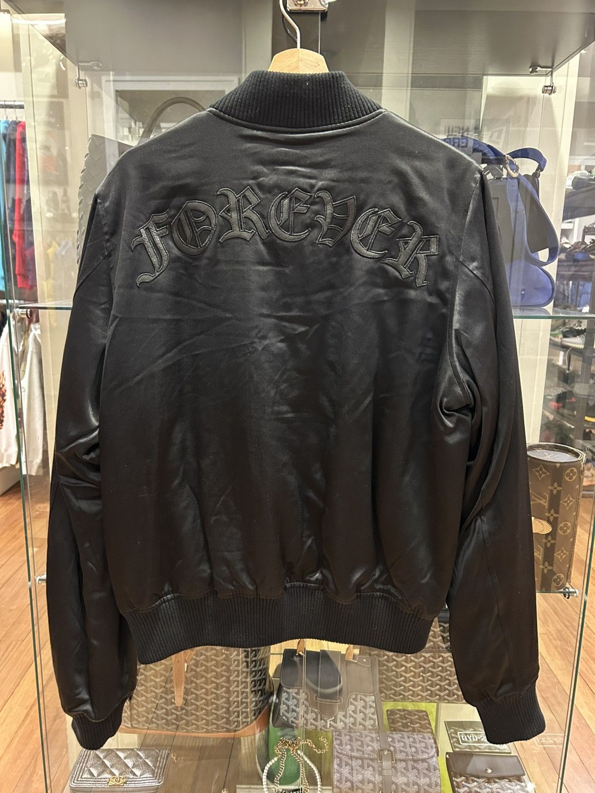 Amiri Amiri Forever Silk Bomber Jacket Size US L / EU 52-54 / 3 - 2 Thumbnail
