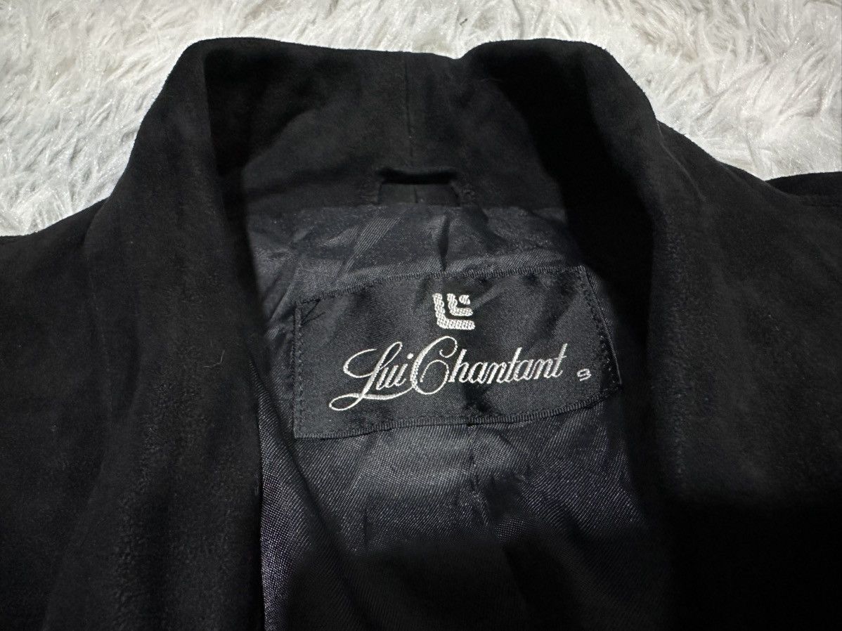 Japanese Brand 🔥Japanese Lui Chantant Sheepskin Suede Coat Shawl Collar Size US XL / EU 56 / 4 - 11 Thumbnail
