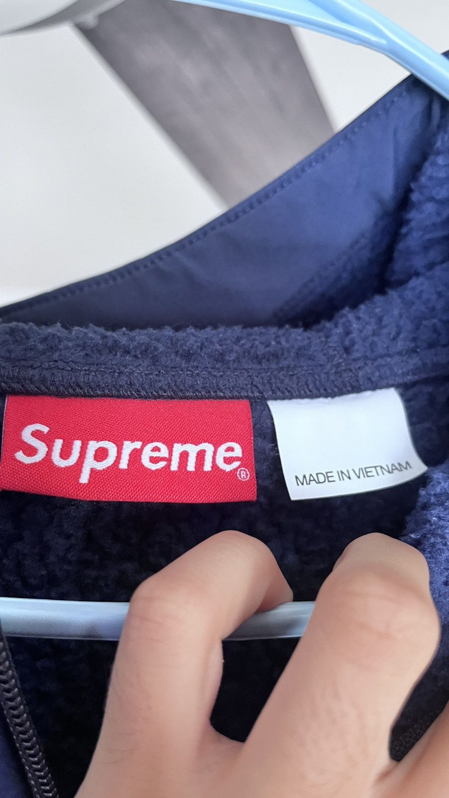 Supreme Supreme Navy Blue WindStopper Jacket Size M Gently Used Size US M / EU 48-50 / 2 - 3 Thumbnail